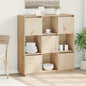 Solid pine highboard 110.5x35x117 cm