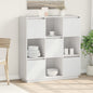 Solid pine highboard 110.5x35x117 cm