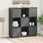 Solid pine highboard 110.5x35x117 cm