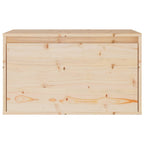 Mueble de TV 3 piezas madera maciza de pino