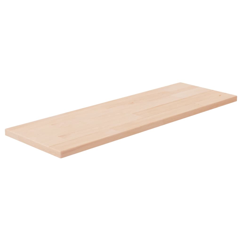 Tabla de estantería madera maciza roble sin tratar 100x20x1,5cm
