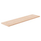Tabla de estantería madera maciza roble sin tratar 100x20x1,5cm