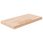 Tabla de estantería madera maciza roble sin tratar 100x20x1,5cm