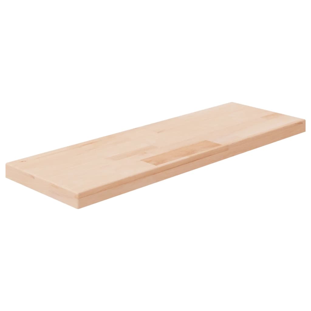 Tabla de estantería madera maciza roble sin tratar 100x20x1,5cm