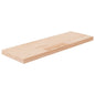 Tabla de estantería madera maciza roble sin tratar 100x20x1,5cm