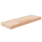 Tabla de estantería madera maciza roble sin tratar 100x20x1,5cm