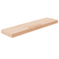 Tabla de estantería madera maciza roble sin tratar 100x20x1,5cm