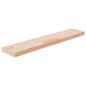 Tabla de estantería madera maciza roble sin tratar 100x20x1,5cm