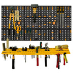Panel de herramientas 500x1000 mm 50 ganchos PP