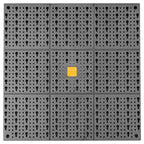 Panel de herramientas 500x1000 mm 50 ganchos PP