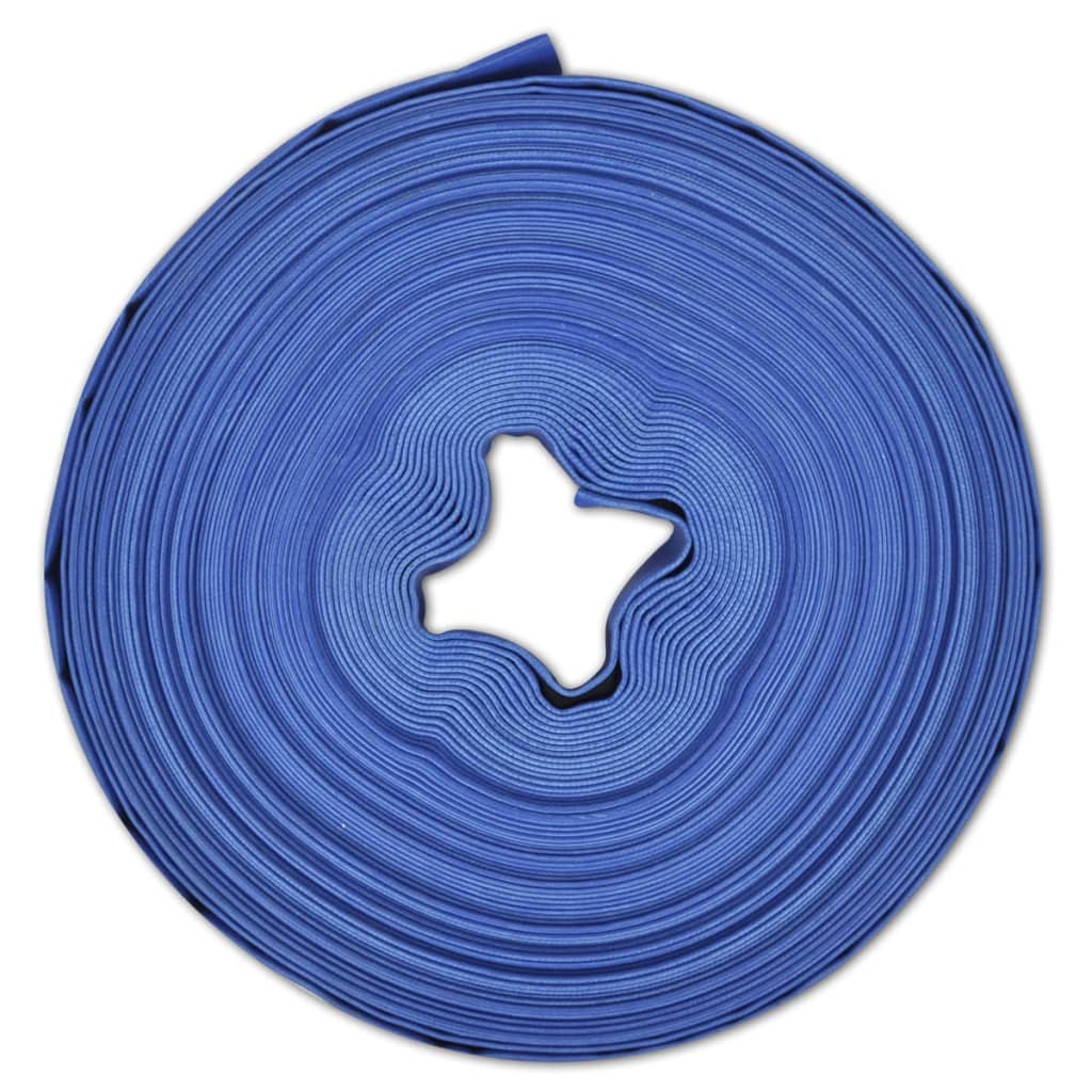 Manguera plana 100 m 1" PVC