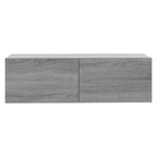 Mueble para TV madera contrachapada gris Sonoma 100x30x30 cm
