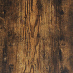 Mesita de noche 2 uds contrachapado roble ahumado 40x35x62,5cm