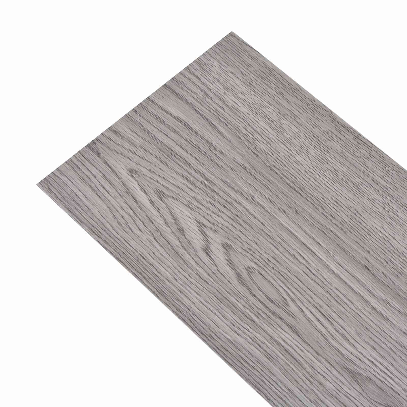 Tableros de Suelo 18 pcs Gris oscuro 2,51 m² PVC