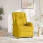 Sillón de masaje eléctrico cuero sintético color capuchino