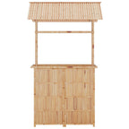 Juego de bar de 3 piezas de bambú