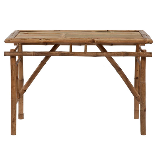 Folding Bamboo Garden Table 115x50x75 cm