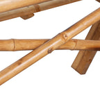 Bamboo Picnic Table 115x115x81 cm