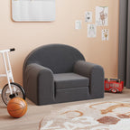 Sofá cama infantil felpa suave azul