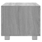 Mueble de TV madera contrachapada gris Sonoma 120x40,5x35 cm
