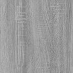 Mueble de TV madera contrachapada gris Sonoma 120x40,5x35 cm