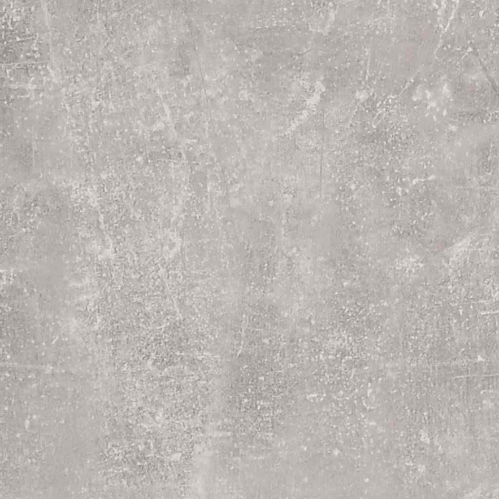 Zapatero y espejo 3 niveles gris hormigón 63x17x102,5 cm