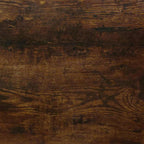 Zapatero madera contrachapada roble ahumado 80x24x45 cm