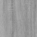 Zapatero madera contrachapada gris Sonoma 80x24x45 cm