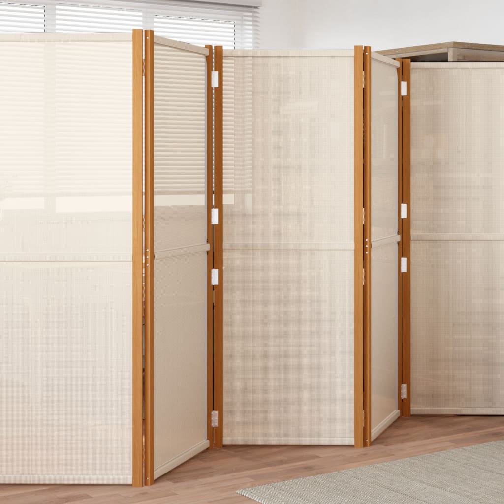 Biombo divisor de 3 paneles azul oscuro 210x180 cm