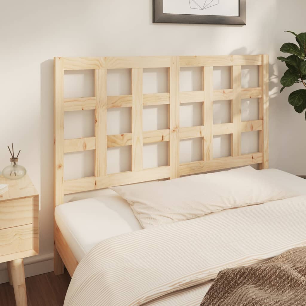 Cabecero cama madera contrachapada blanco brillo 200x1,5x80 cm
