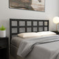 Cabecero cama madera contrachapada blanco brillo 200x1,5x80 cm