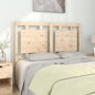 Cabecero cama madera contrachapada blanco brillo 200x1,5x80 cm