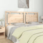 Cabecero cama madera contrachapada blanco brillo 200x1,5x80 cm