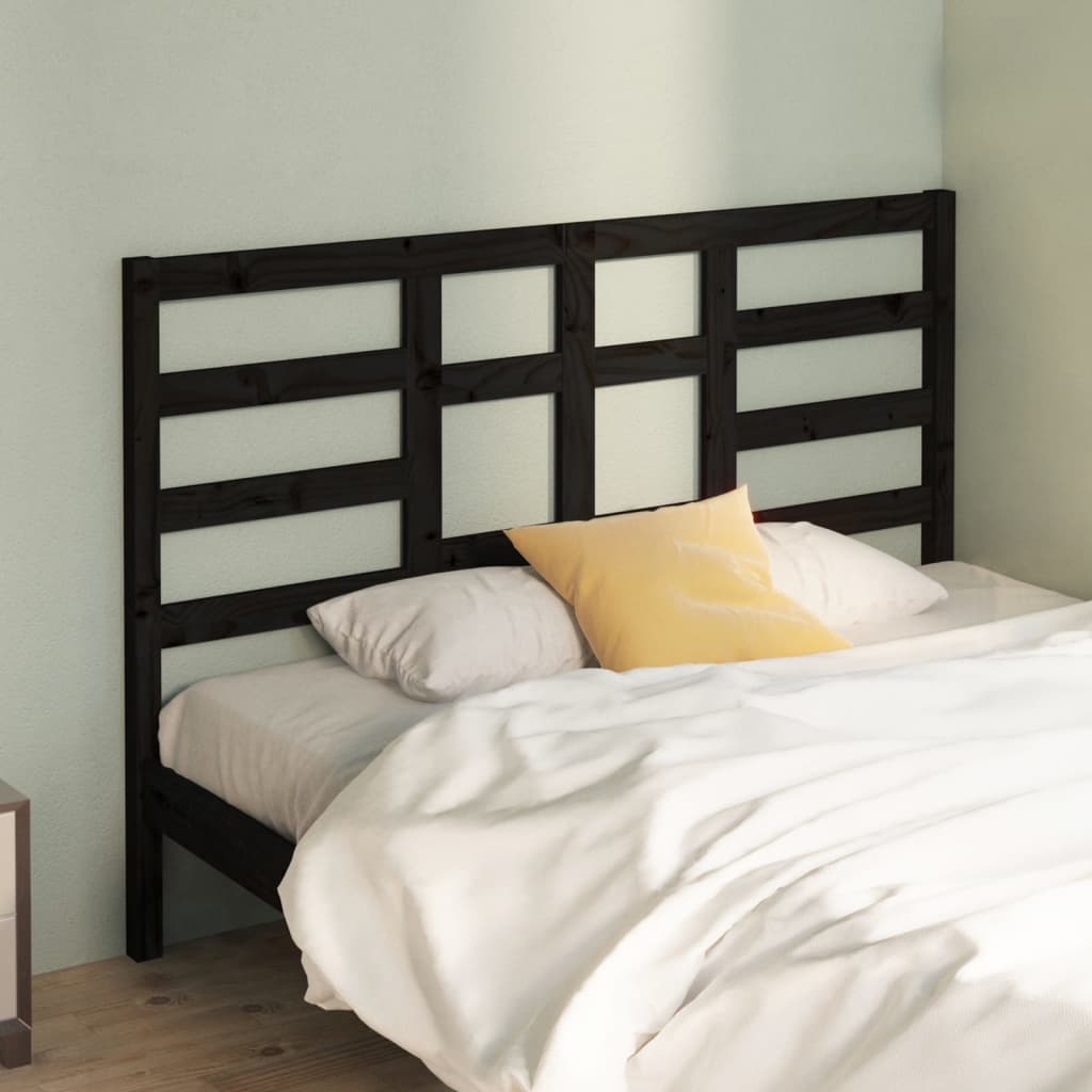 Cabecero cama madera contrachapada blanco brillo 200x1,5x80 cm