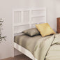 Gloss white plywood bed headboard 200x1.5x80 cm