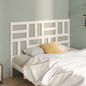 Gloss white plywood bed headboard 200x1.5x80 cm