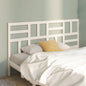 Gloss white plywood bed headboard 200x1.5x80 cm