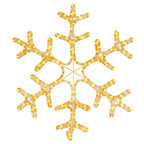 Figura de Navidad copo de nieve 144 LEDs blanco cálido 59x59 cm