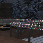 Tira de luces compacta con 1000 LED PVC blanco cálido 25 m