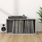 Caja para discos de vinilo contrachapado color roble 71x34x36cm