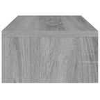 Soporte de monitor madera contrachapada gris Sonoma 42x24x13 cm