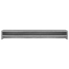 Soporte de monitor madera contrachapada gris Sonoma 100x24x13cm