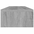 Soporte de monitor madera contrachapada gris Sonoma 100x24x13cm
