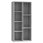 Estantería color gris Sonoma 50x25x106 cm