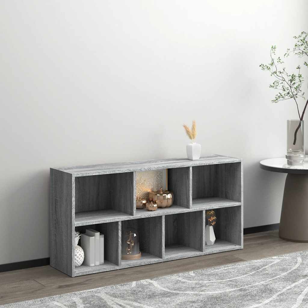 Estantería color gris Sonoma 50x25x106 cm