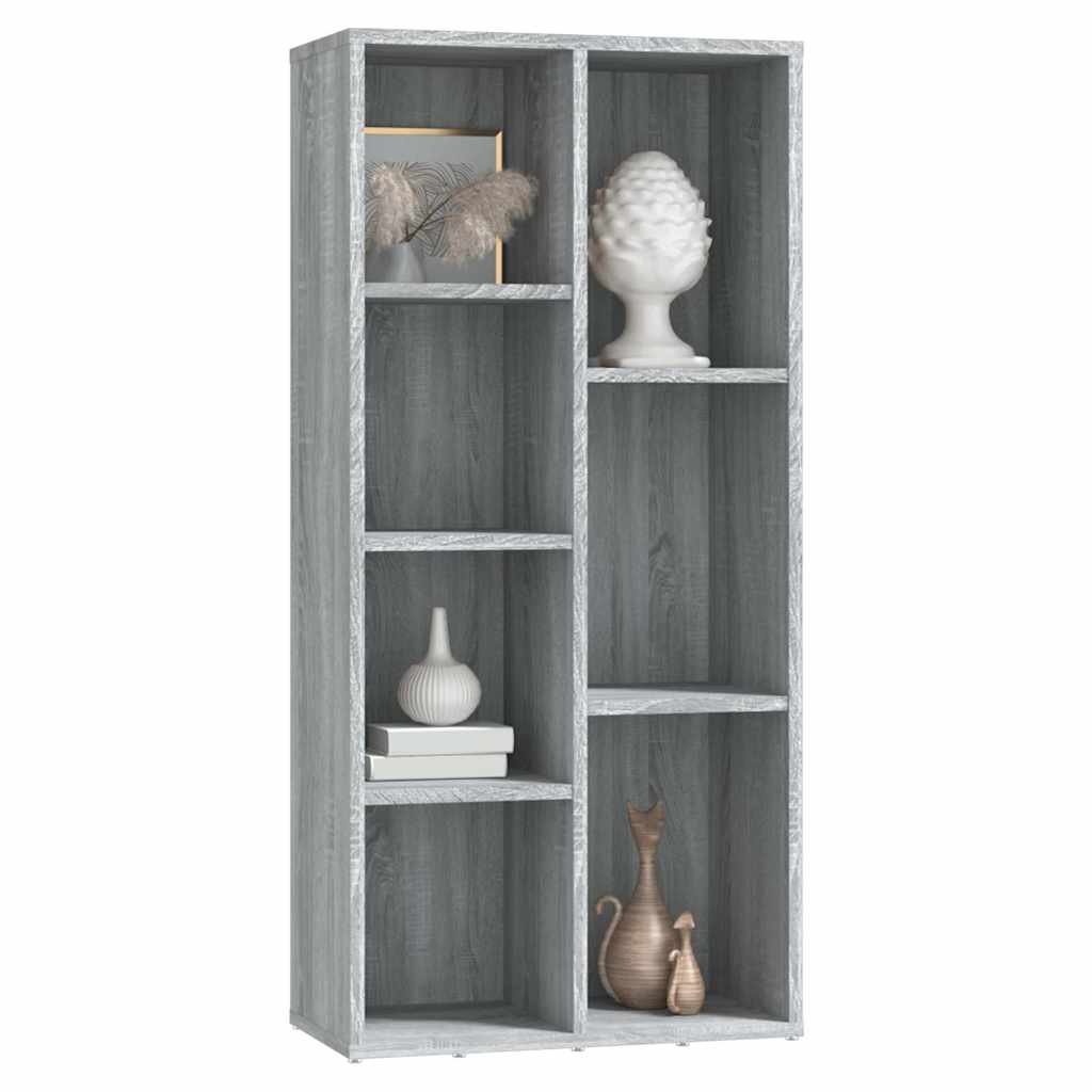 Estantería color gris Sonoma 50x25x106 cm