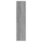 Estantería color gris Sonoma 50x25x106 cm