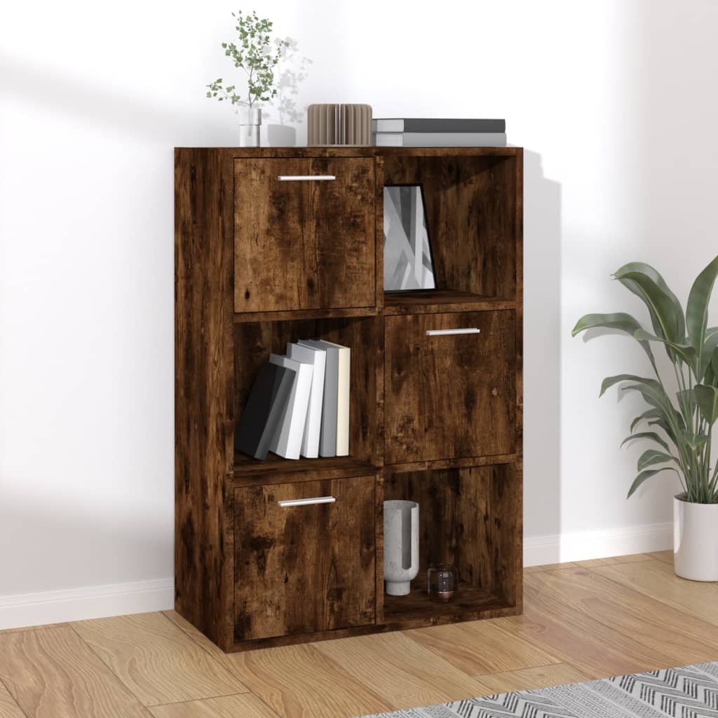 Mueble de almacenaje gris Sonoma 60x29,5x90 cm