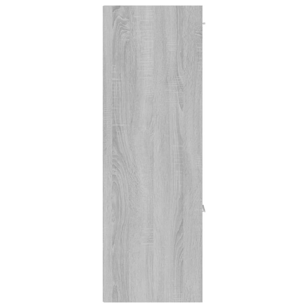 Mueble de almacenaje gris Sonoma 60x29,5x90 cm