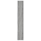 Estantería de madera contrachapada gris Sonoma 67x24x161 cm